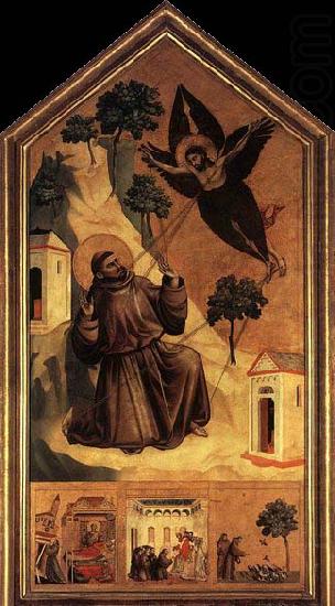 GIOTTO di Bondone Stigmatization of St Francis china oil painting image